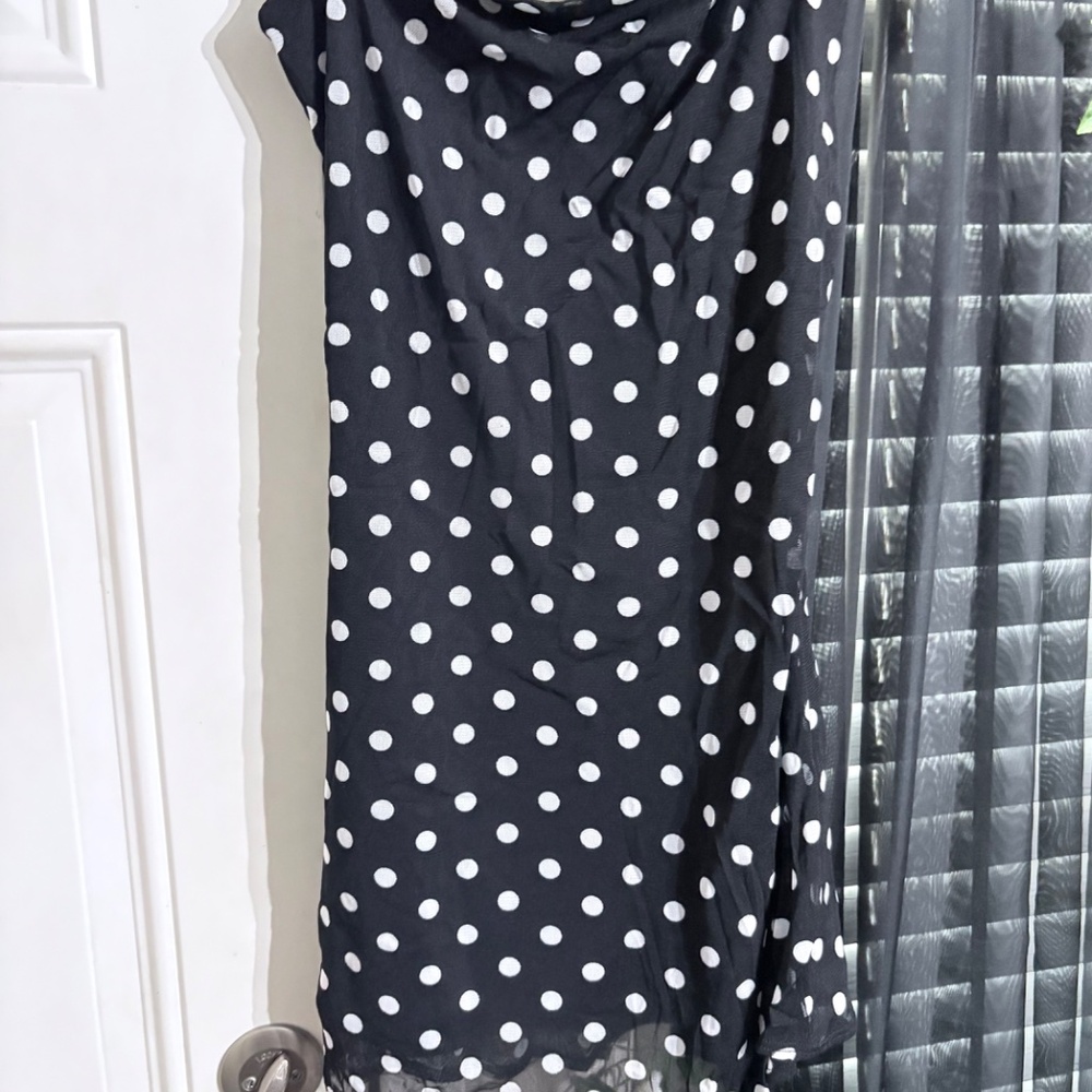 Naked Wardrobe S Polka Dot Mini Dress - Picture 3 of 5